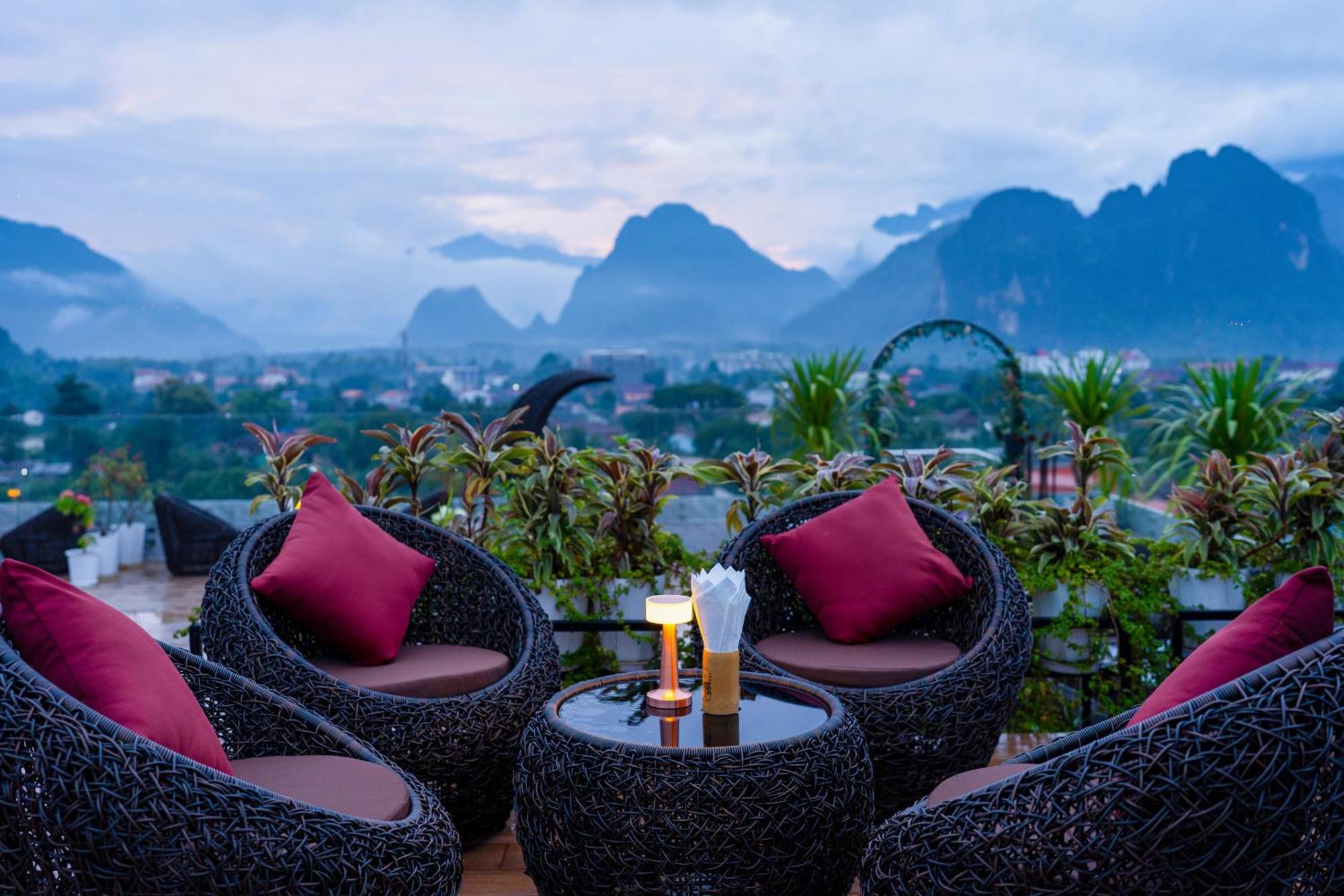 S Vangvieng Boutique Hotel Vang Vieng Eksteriør bilde
